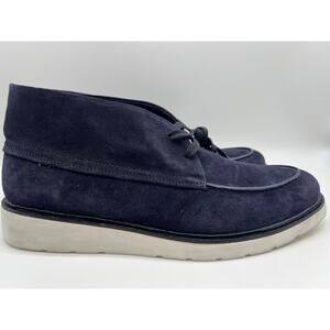 Vince Wayde Suede Chukka Boot Coastal Navy Men's Size 9.5M